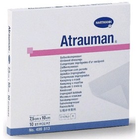 Atrauman medicazione in poliestere emulsionata 7,5 x 10 cm - 10 pz.