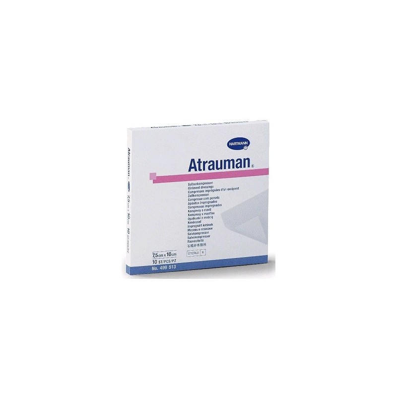 Atrauman medicazione in poliestere emulsionata 7,5 x 10 cm - 10 pz.