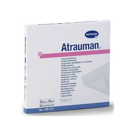 Atrauman emulsified polyester dressing 7.5 x 10 cm - 10 pcs.