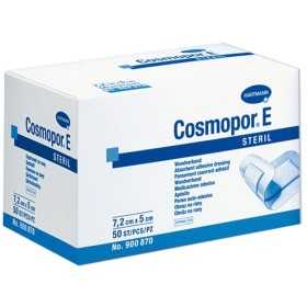 Apósito posquirúrgico estéril Cosmopor E de tejido no tejido blanco 7,2 x 5 cm - 50 uds.