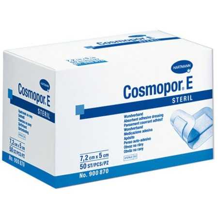 Cosmopor E sterile Post-surgical dressing in white TNT 7.2 x 5 cm - 50 pcs.