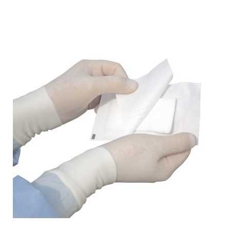 Cut gauze compresses 10x10cm 100 bags of 25 units