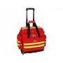 Smart Bag With Trolley - Medium - Red