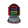 Logic 2 Pvc Backpack With Trolley - Red