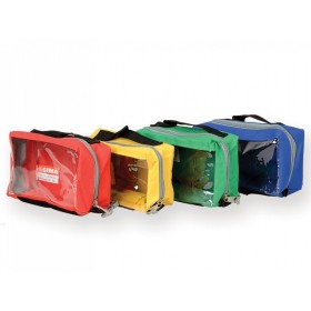 E1 handbag - rectangular with window - green