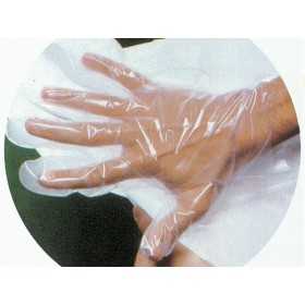 Handskar på papper Sterila - I sampolymerer - Medium - Steril - förp. 100 st.