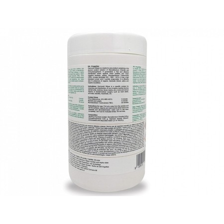 Germocid wipes - salviettine - alcohol 15% - tubetto