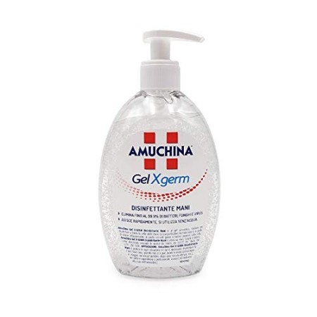 Amuchina gel x-germ igienizzante mani base alcoolica tanica da 500ml