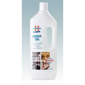 Amuchina cream gel 1l - creamy sanitizing detergent with active chlorine