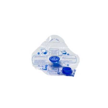 Disposable mouth-to-mouth respirator