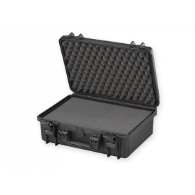 Gima Koffer 430 Met Spons Inzetstukken - Zwart