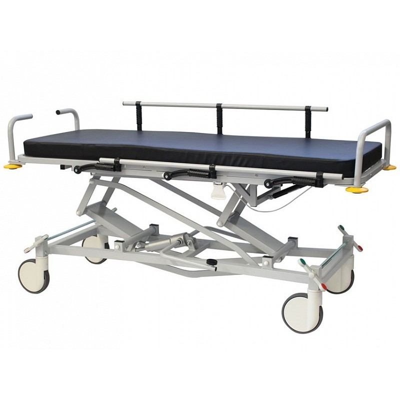 Professional stretcher with variable height with tr and rtr