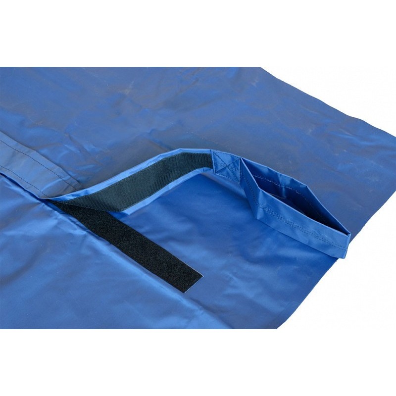 Vinyl-nylon body sheet - blue - capacity 150 kg