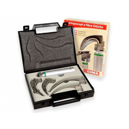 Laringo set "gima green" fo led 4 blades mc-int 1-2-3-4 - 2,5v