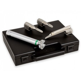 "Maxlite" FO Led Pädiatrie-Kehlkopf-Set 3 Miller-Klingen 00,0,1 - 2,5V