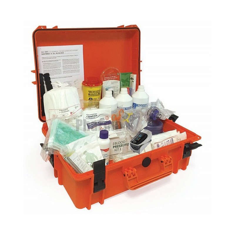 Nautical first aid kit nautimed tab. a - with oximeter
