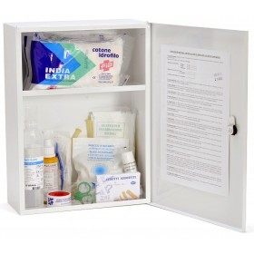 Metalmed group c first aid locker - annex 2 up to 2 workers