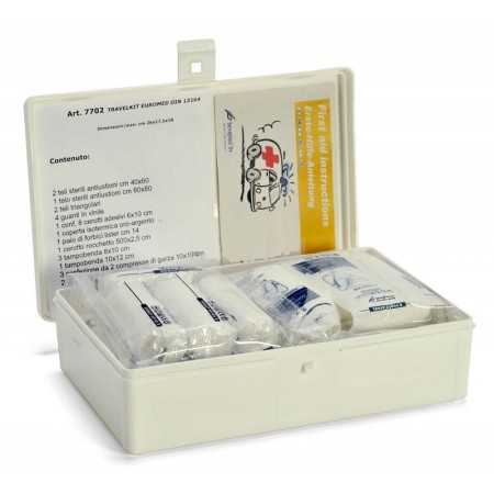 First Aid Kit in Suitcase TRAVELKIT EUROMED standard DIN 13164