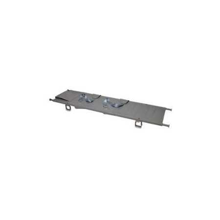 Folding stretcher in 4 according to DIN 13024