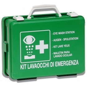 Førstehjælpssæt med bæretaske - Øjenskyllesæt