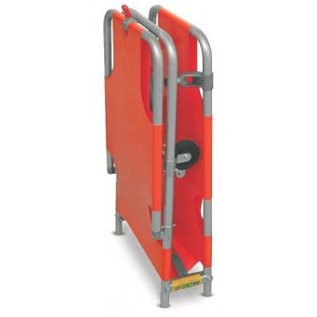 Aid stretcher met rugleuning