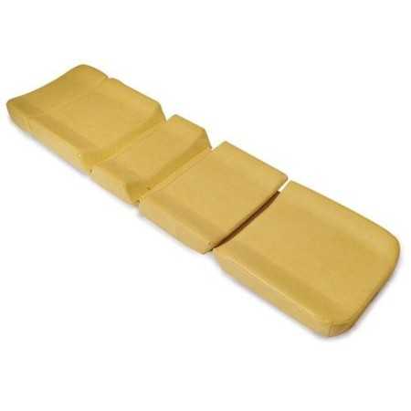 5-piece yellow mattress for self-loading stretcher