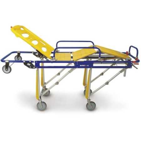 Self-loading stretcher with Trendelenburg and Fowler certified "Winner 914 PROOF BLUE"