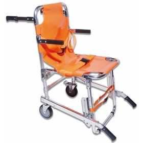 Evacuation sedan chair with 2 wheels