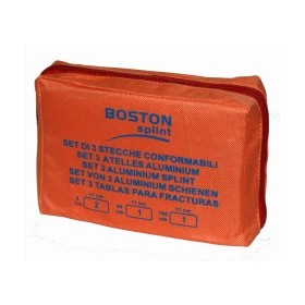 Set med 3 anpassningsbara skenor för boston fraktur