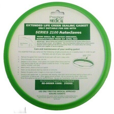 Uszczelka silikonowa prestige - zielona