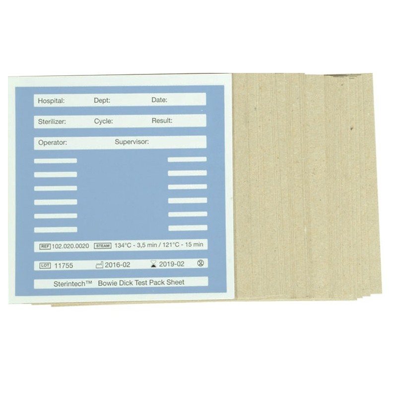 Bowie dick pack - pack. 20 pcs.