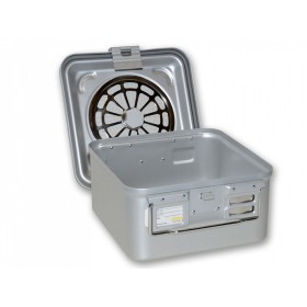 Small filter container h150 mm - grey