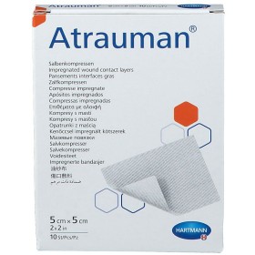Atrauman medicazione in poliestere emulsionata 5 x 5 cm - 10 pz.