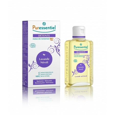 Puressentiel huile de massage bio relax 100 ml