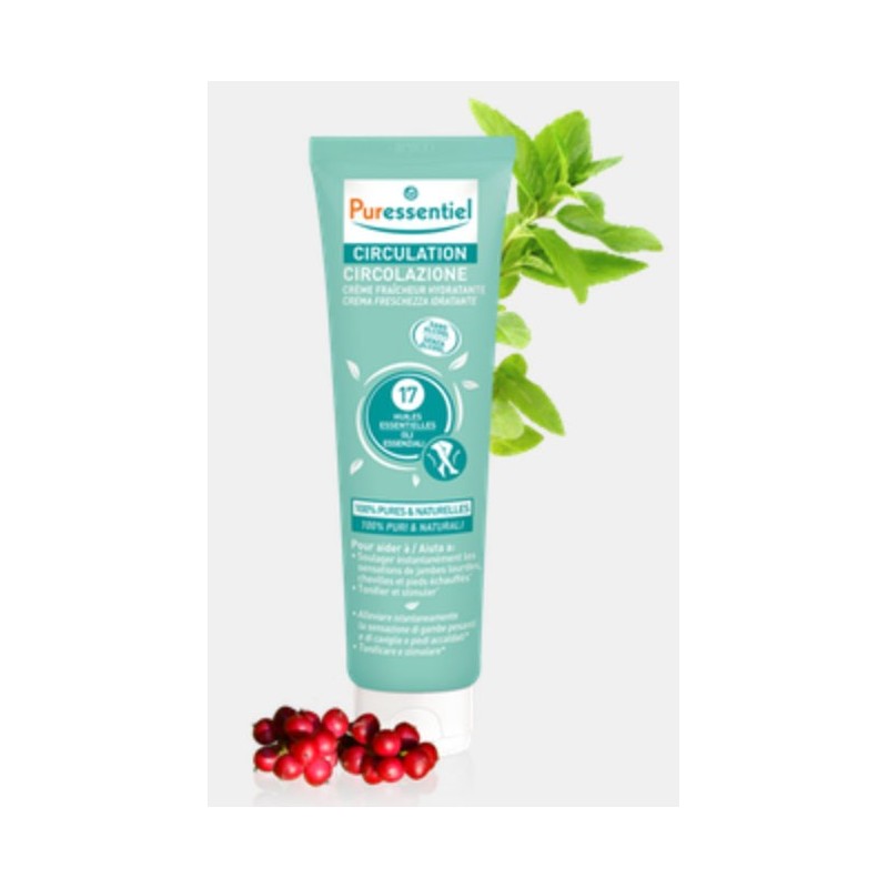 Crema hidratanta pentru circulatie puressentiel - 100 ml