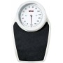 SECA 760 white mechanical floor scale with black mat