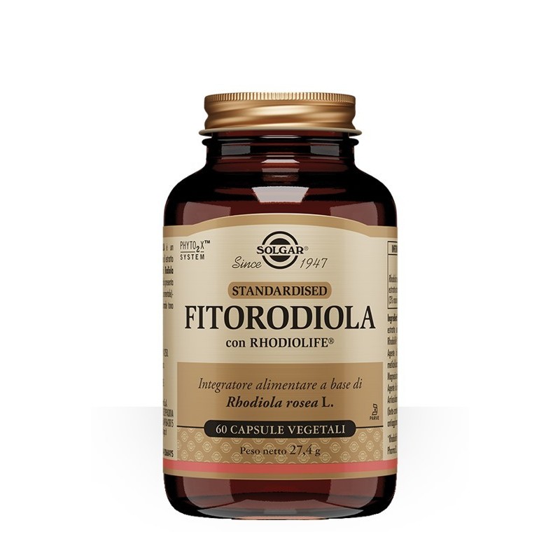 Solgar fitorodiola 60 cápsulas vegetales