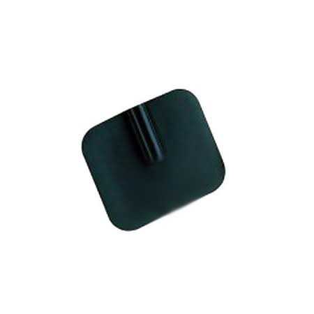 One 46x50 mm electrode - very thin - Ø 2 mm female rubber connection