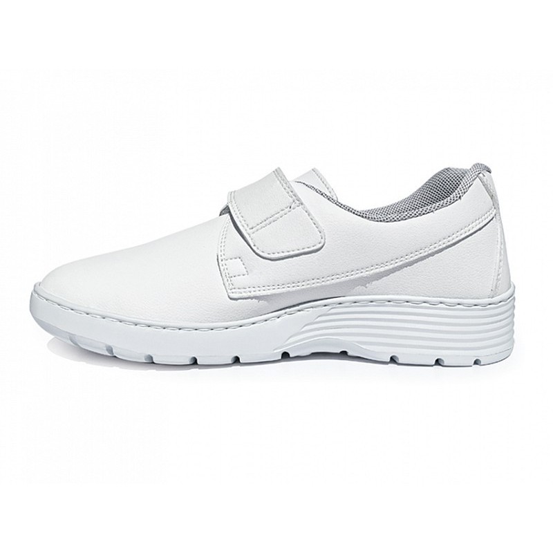 Chaussure professionnelle hf200 - 40 - avec sangle - blanc - 1 paire