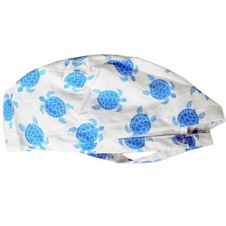 Bonnet à motifs - tortues - m