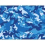 Casquette à motifs - bleu militaire - m