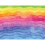 Patterned hat - rainbow - m