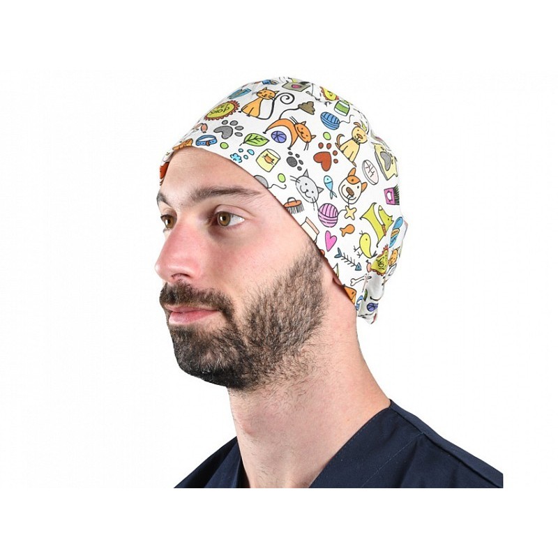 Fantasy hatt - leende hundar - m