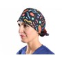 Casquette à motifs - biologie - m