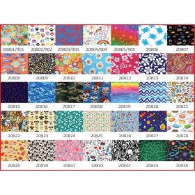 Casquette à motifs - scintillante - l