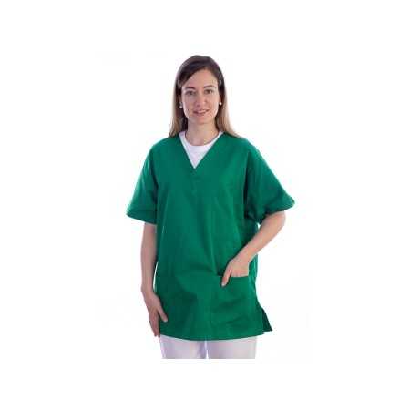 Casacca - cotone/poliestere - unisex - taglia xs verde