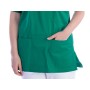 Tunique - coton/polyester - unisexe - taille s vert