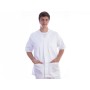 Tunic with buttons - cotton/pol. - unisex xxl white