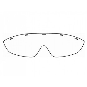 Replacement visors for code 25646 - pack. 20 pcs.