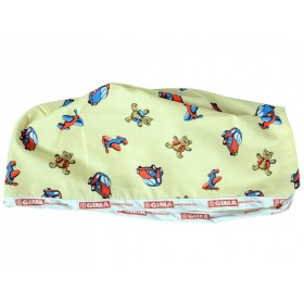 Mönstrad mössa - beige